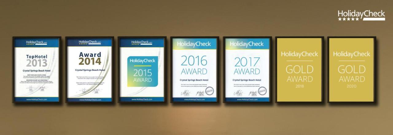 Crystal Springs Beach Hotel プロタラス エクステリア 写真